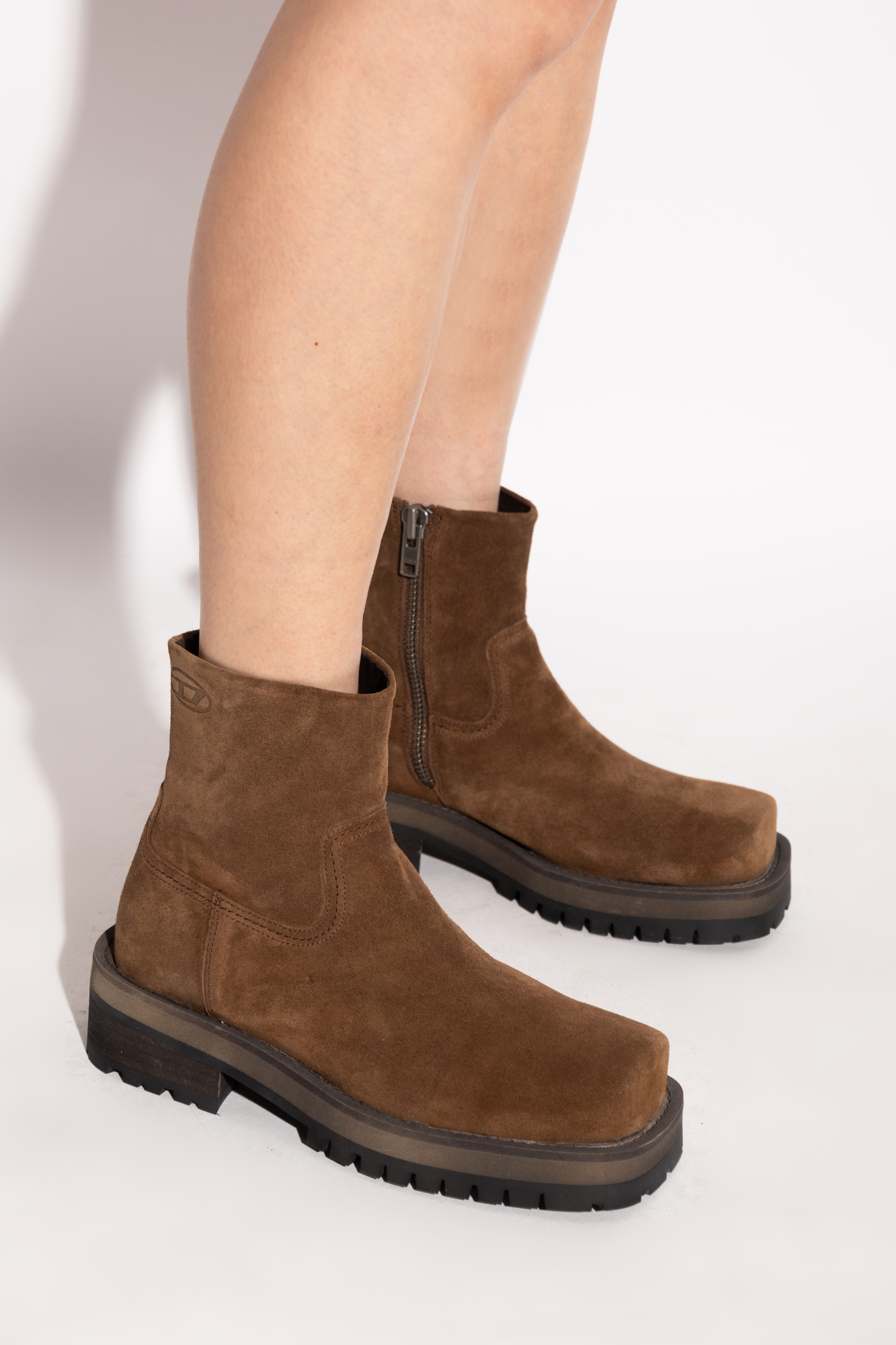 国内直営【DIESEL】D-TEXAN 2IN1 CH 2WAYロングブーツ 送料込 D-TEXAN 2IN1 CH D-Texan-High and low Texan biker boot